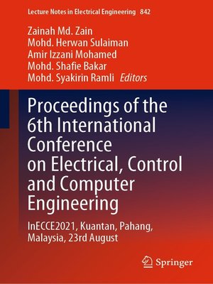 cover image of Proceedings of the 6th International Conference on Electrical, Control and Computer Engineering